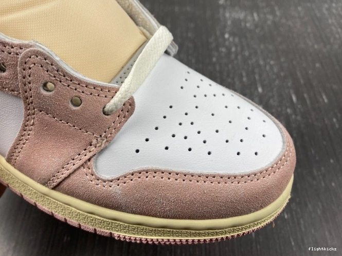 Air (Women's) High Jordan Pink Washed OG 1 Retro FD2596-600 1211